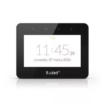 SATEL 4.3 touch screen keypad INT-TSG2R-B black
