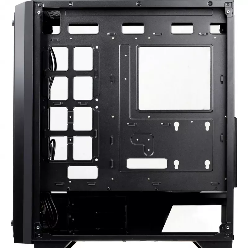 RAIJINTEK PONOS TG4 - Desktop - PC - SPCC - Black - ATX - EATX - EEB - micro ATX - Mini-ATX - Gaming
