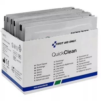 Wound Cleaning Wipes First Aid Only P-44029, sterile 20.0 x 12.5 cm, single-use