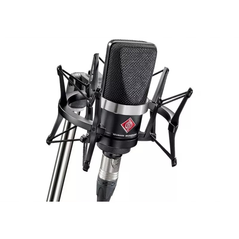 Neumann TLM 102 MT Studio-Set - large-diaphragm condenser microphone with shock mount, black