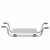 Bath bench ActionMed LW200AM recessed bathtub design, technopolymer, silver, slip-resistant, horizontal adjustment