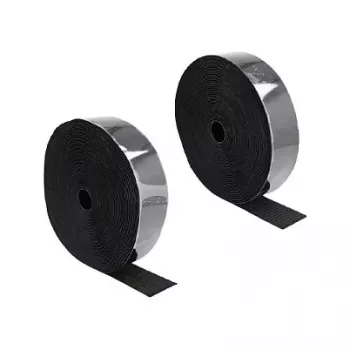 DeLOCK Heavy-duty Hook-and-Loop tape self-adhesive L 15 m x W 50 mm black