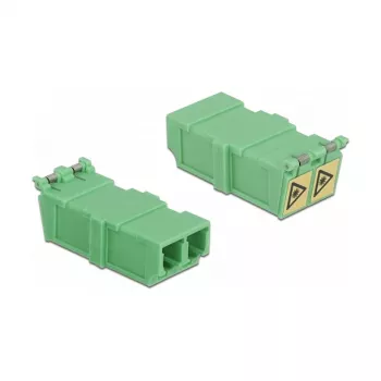 Optical Fiber Coupler DeLOCK 85927 LC Duplex female to female 4 pcs