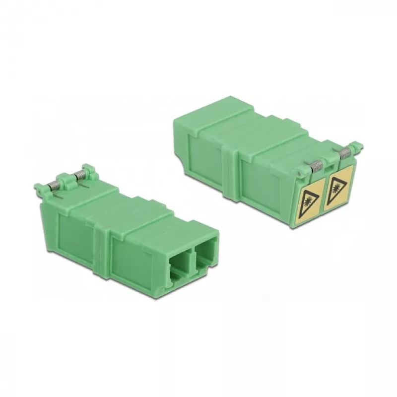 Optical Fiber Coupler DeLOCK 85927 LC Duplex female to female 4 pcs