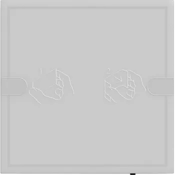 GIRA Pushbutton Sensor 4 Comfort 1x KNX TS4 Anthracite 5001028