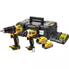 Power Tool Combo Kit DeWALT DCK2062E2T-QW, 1/4 inch Chuck, 200 N⋅m Torque
