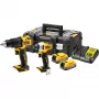 Power Tool Combo Kit DeWALT DCK2062E2T-QW, 1/4 inch Chuck, 200 N⋅m Torque