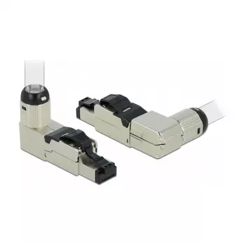 Wire connector DeLOCK 86489 1x RJ-45 Grey