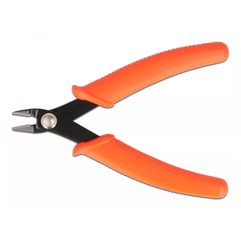 Diagonal pliers DeLOCK Side cutter orange 12.7 cm