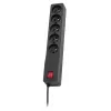LESTAR ZX 510 G-A K.:CZ 5,0M surge protector Black 5 AC outlet(s) 230 V 5 m