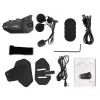 Headset FreedConn R1 PLUS E motorcycle Bluetooth intercom, Bluetooth 5.0+EDR, range 1000 m, IP65, FM, 1080p video, 30 h talk time