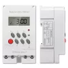 DIN-rail electronic timer QOLTEC PC0629 — 24V supply, 16A output