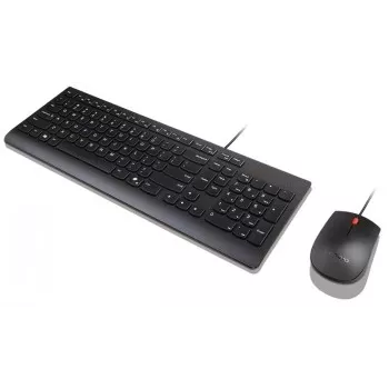 Wired Keyboard and Mouse Combo Lenovo Essential 4X31R64445 — USB wired full-size keyboard and wired USB mouse