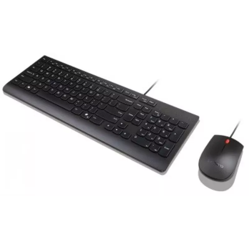 Wired Keyboard and Mouse Combo Lenovo Essential 4X31R64445 — USB wired full-size keyboard and wired USB mouse