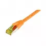 Patch Cable RJ45, CAT6A 500Mhz, 0,15m, orange, S-STP(S/FTP), TPE/LSZH(Ultraflex), AWG26, with Cat.7 Raw Cable, Synergy 21 (S217684)
