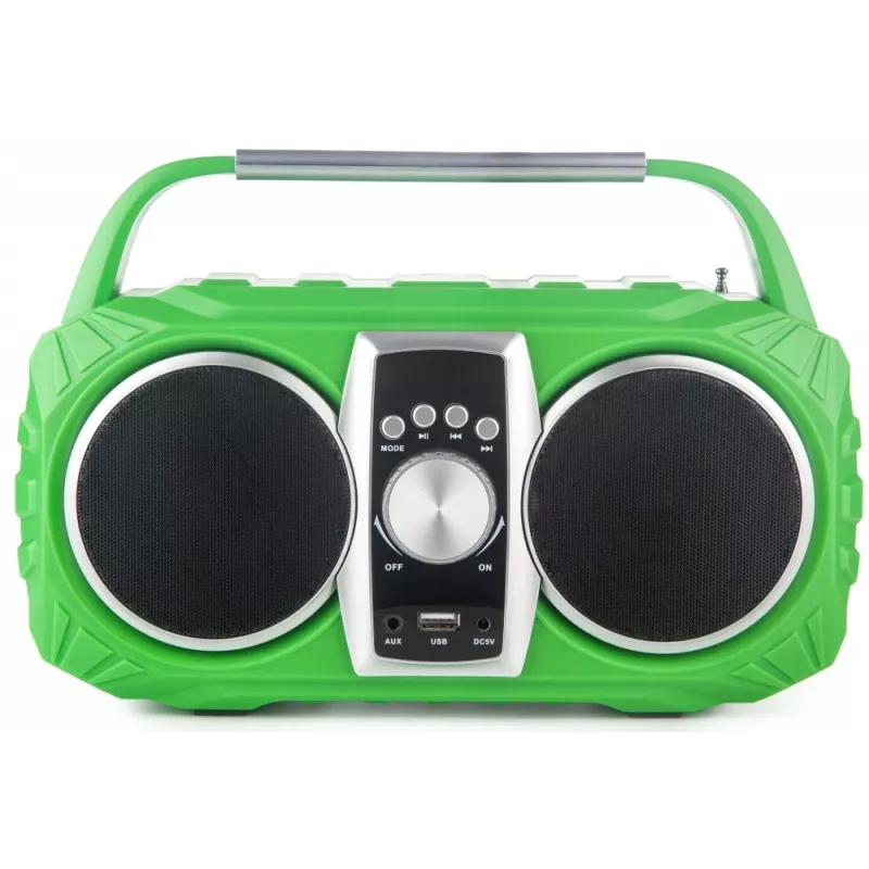 Radio clock PRIME3 Prime3 APR71GR Neon — alarm clock with FM radio and LED display