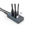 DeLOCK 64189 USB Hub Type-C 10000 Mbit/s Blue Metal