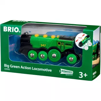 World Grüner Gustav Battery Locomotive, Toy Vehicle Green