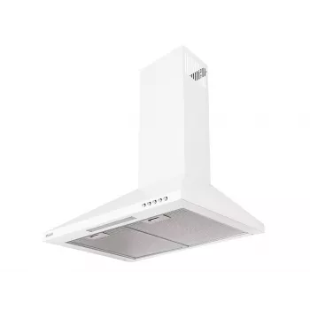 Kitchen hood MAAN VELA 2 50, 496 mm width, aluminium grease filter, 315 m³/h, 3 speeds, 50–58 dB, white