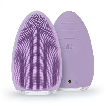 Vibrating brush Silk'n Bright Purple AC/Battery for all skin types