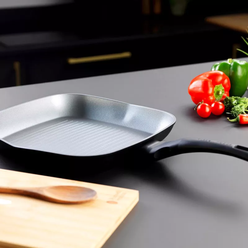 Griddle Russell Hobbs RH01861EU7 28 cm Crystaltech – non-stick cooking surface, flat griddle pan