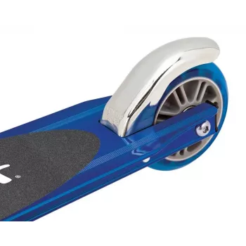 Razor S Sport Kick Scooter Blue - Lightweight Aluminum Frame, 200mm PU Wheels, Folding, for Ages 5+