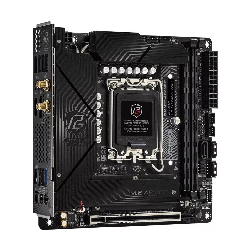 ASRock B760I Lightning WiFi DDR5 Mini-ITX LGA1700 Motherboard