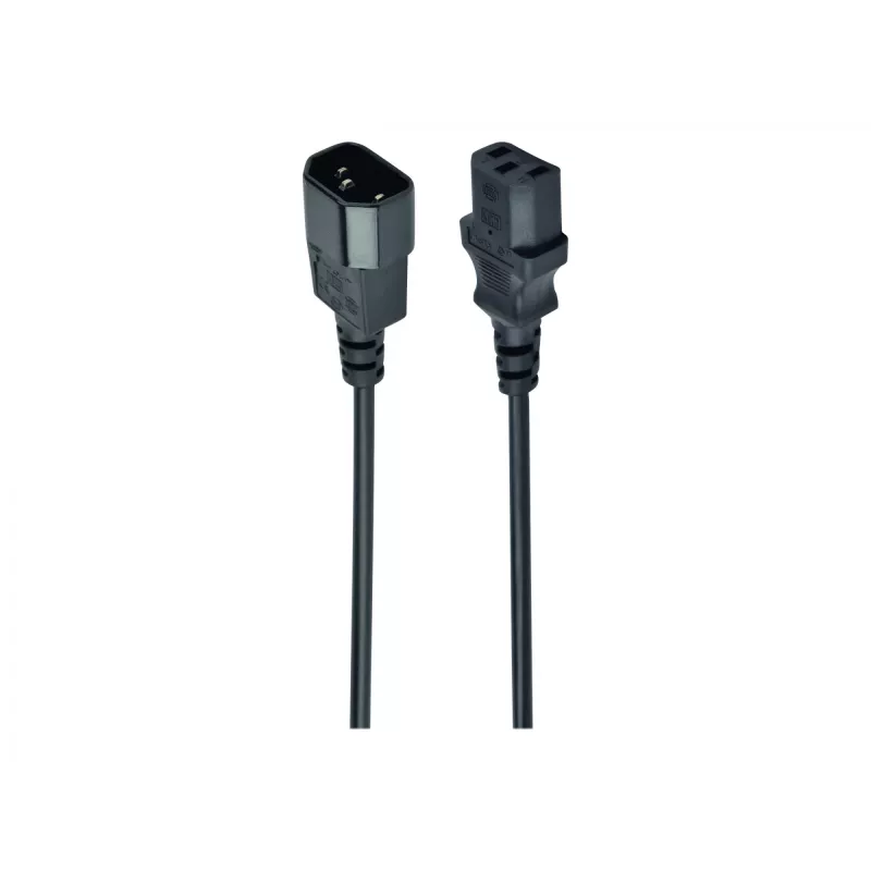 Gembird PC-189 power cable Black C14 coupler