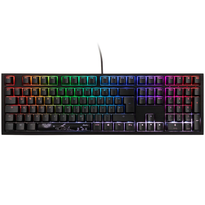 Ducky Shine 7 keyboard Gaming USB German Black