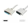 Digitus Datatransfer extension cable D-Sub25/M - D-Sub25/F