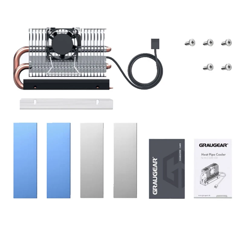 Computer cooling system GRAUGEAR G-M2HP04-F