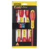Insulated Slotted Pozi Set Stanley FATMAX 0-65-443