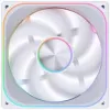 140mm Jonsbo ZA-140W PWM ARGB case fan, white, Infinity Mirror