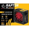 Power Supply RAPTOR 600W BRONZE 80+, Vienguba linija, DC-DC