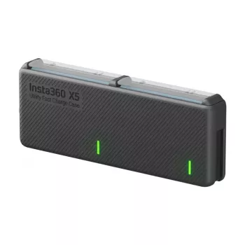 Charging Case for Insta360 X5 Compact — Lightweight portable power and storage for action camera