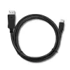 DisplayPort cable Qoltec 50434 1.8 m Mini DisplayPort Black