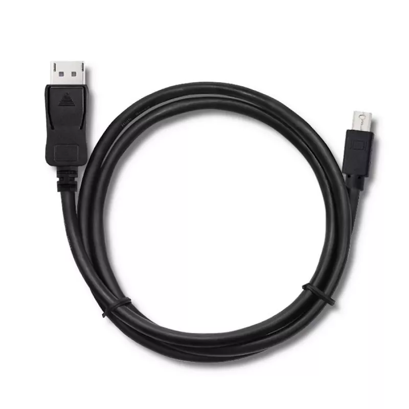 DisplayPort cable Qoltec 50434 1.8 m Mini DisplayPort Black