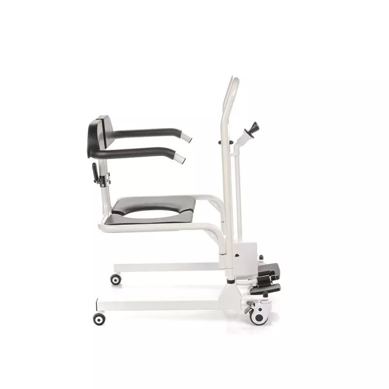 Sanitary Wheelchair and Shower Trolley MDH BMW02 – Lightweight Foldable Commode Chair