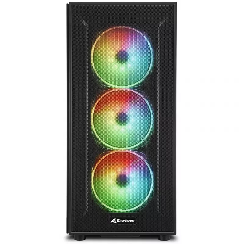 PC Case Sharkoon TG6M RGB Tower Black