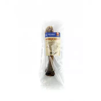 Dog chew PETMEX Leg of Mutton – natural venison chew 100 g, single treat for adult dogs, suitable for all breeds