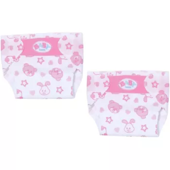 Diapers for BABY born doll by ZAPF — set of doll nappies for newborn-sized dolls