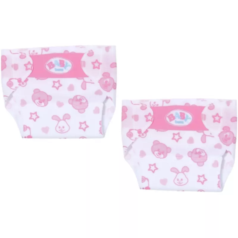 Diapers for BABY born doll by ZAPF — set of doll nappies for newborn-sized dolls