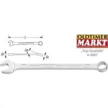 Hazet Combination wrench 600N SW 8mm L.130mm Form A special steel