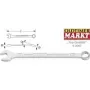 Hazet Combination wrench 600N SW 8mm L.130mm Form A special steel