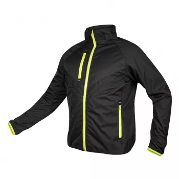 Mix&Match Softshell Jacket Black-Yellow Size XL