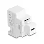 DELOCK Keystone module with USB‑C PD 20W charging socket, white