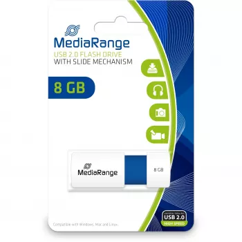 USB flash drive MediaRange 8 GB USB Type-A 2.0 MR971