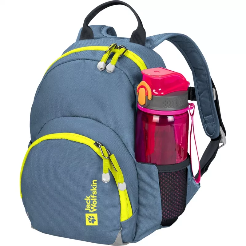Jack Wolfskin Buttercup Backpack - Blue/Neon Yellow, 4.5 L