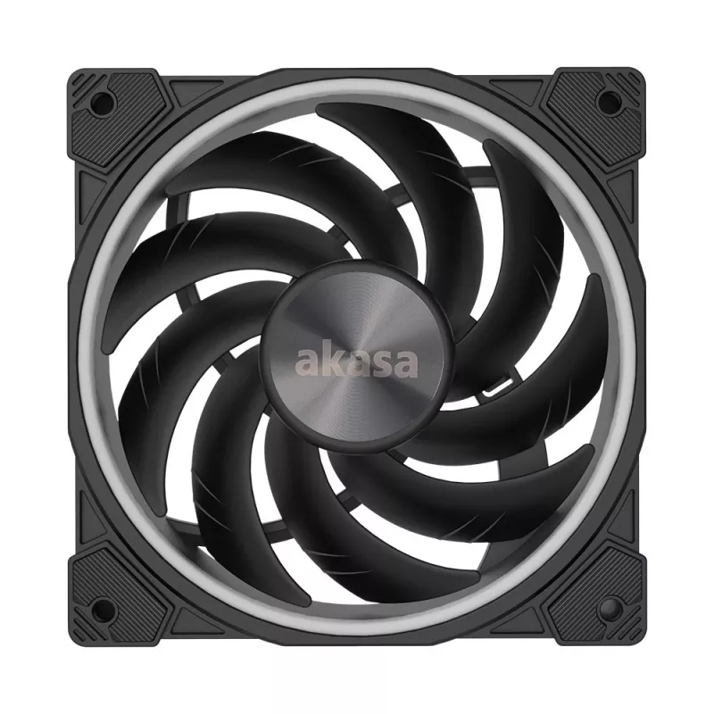 AKASA SOHO AR 120mm ARGB Case Fan - Black