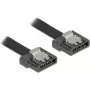 SATA Cable DeLOCK 0.7m SATA III 7-pin Black